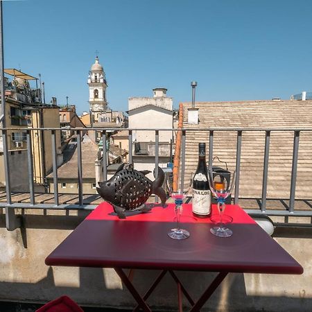 ジェノヴァ Attico Palazzo Giustiniani Bed & Breakfast エクステリア 写真