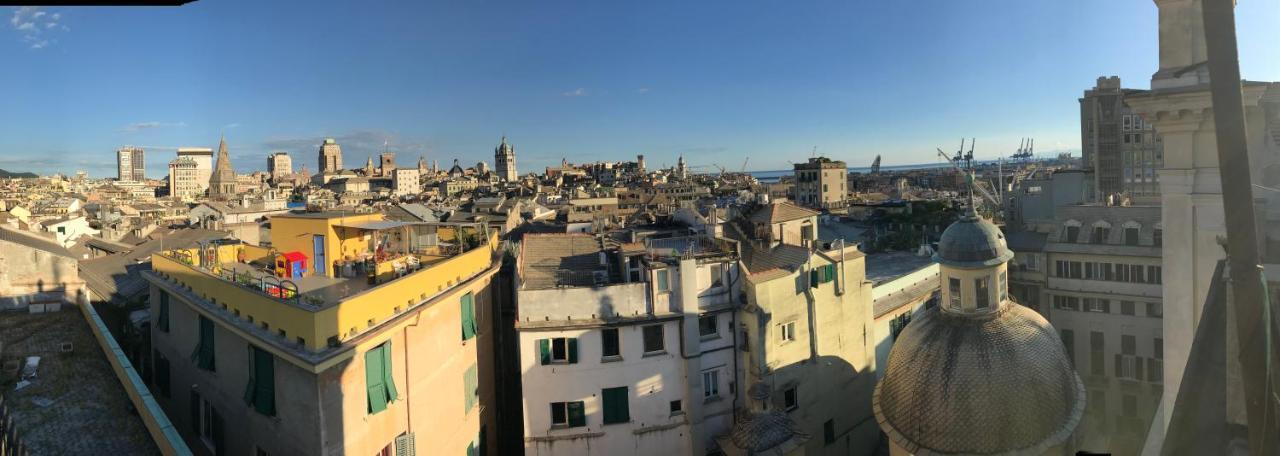 ジェノヴァ Attico Palazzo Giustiniani Bed & Breakfast エクステリア 写真
