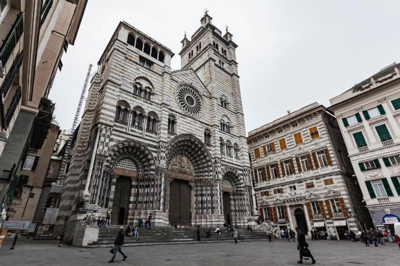 ジェノヴァ Attico Palazzo Giustiniani Bed & Breakfast エクステリア 写真